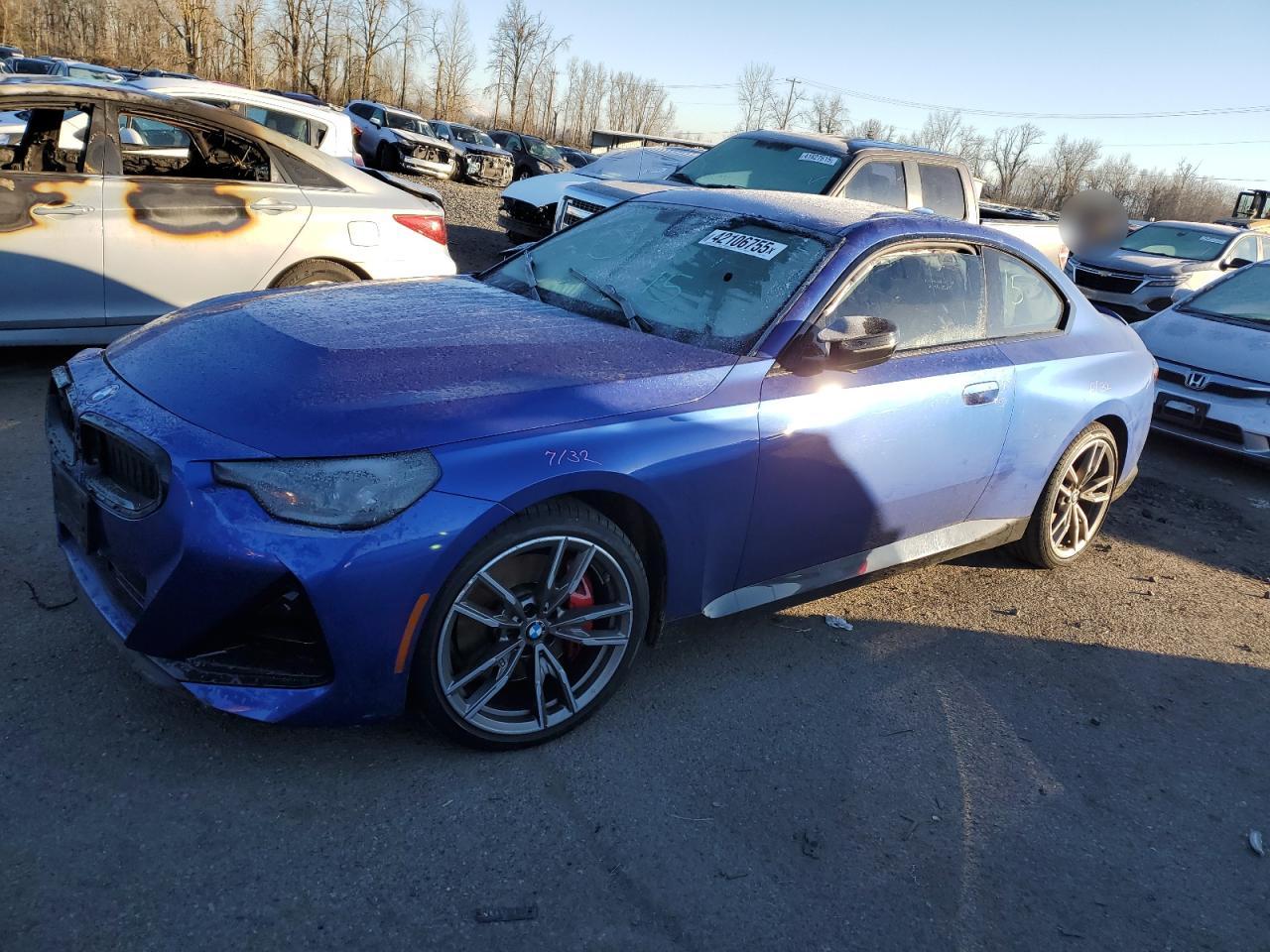 2022 BMW M240XI  VIN:3MW53CM07N8C64965