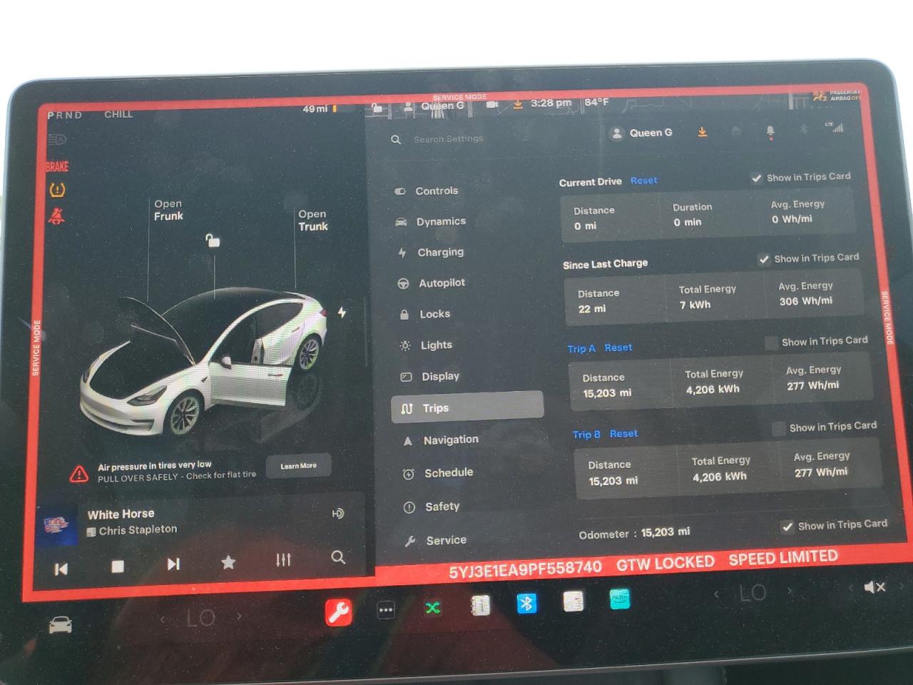 2023 TESLA MODEL 3  VIN:5YJ3E1EA9PF558740