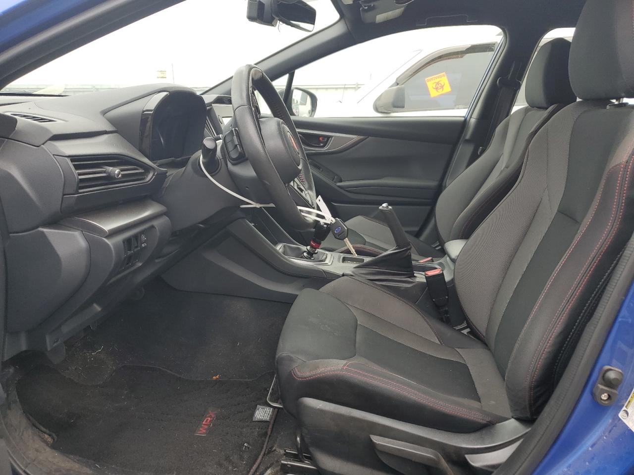 2022 SUBARU WRX  VIN:JF1VBAA63N9011107