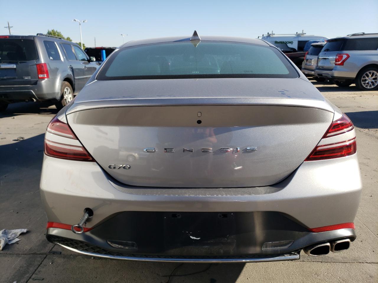 2022 GENESIS G70 BASE VIN:KMTG34TAXNU094665