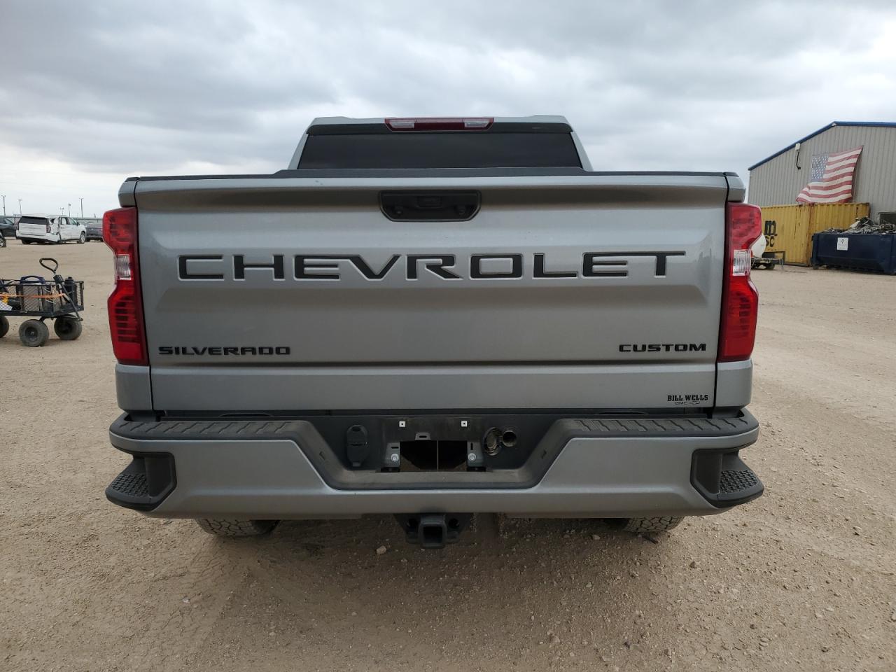 2024 CHEVROLET SILVERADO K1500 CUSTOM VIN:1GCPDBEK0RZ200958