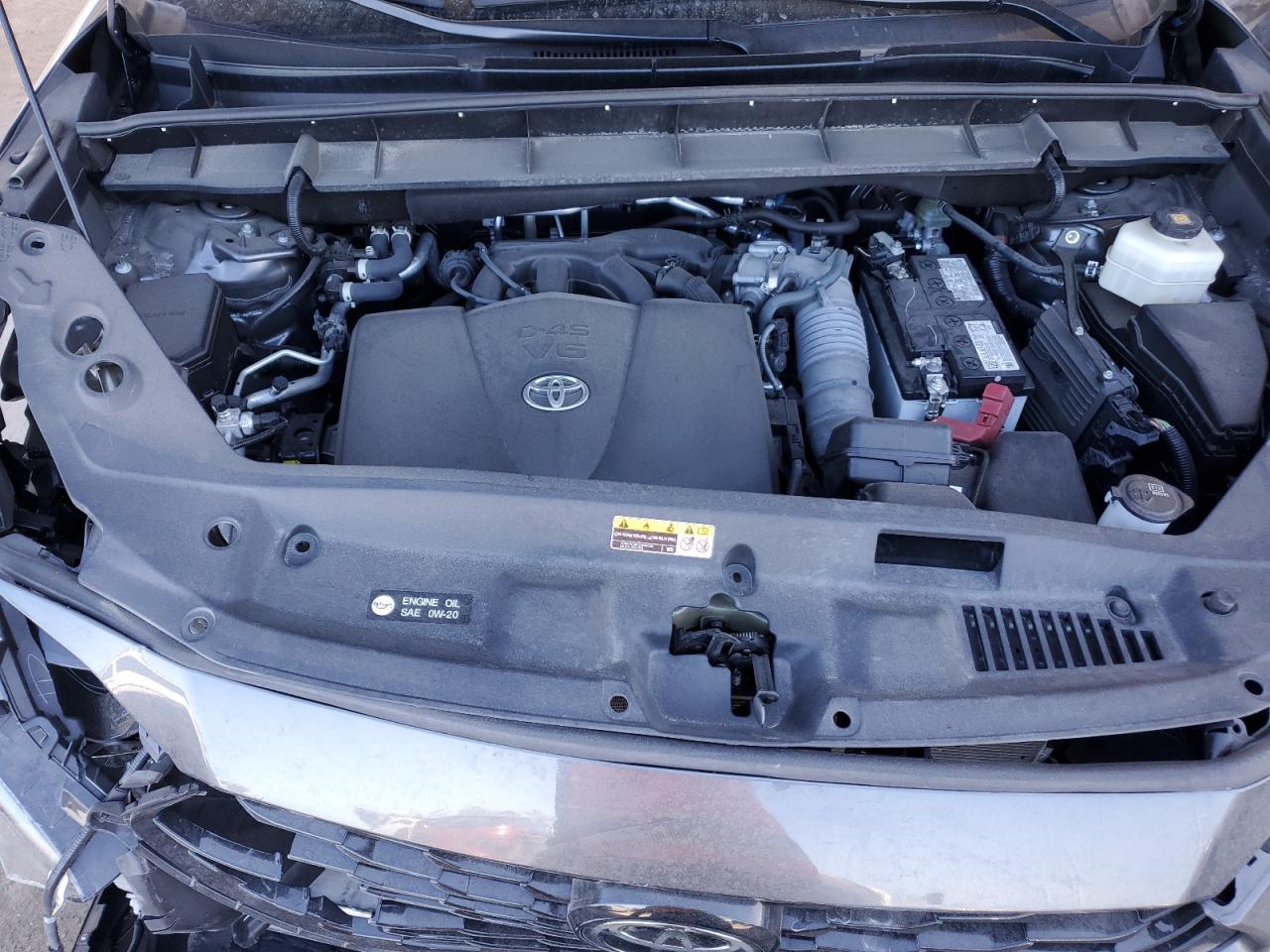 2022 TOYOTA HIGHLANDER XSE VIN:5TDLZRBH1NS250023