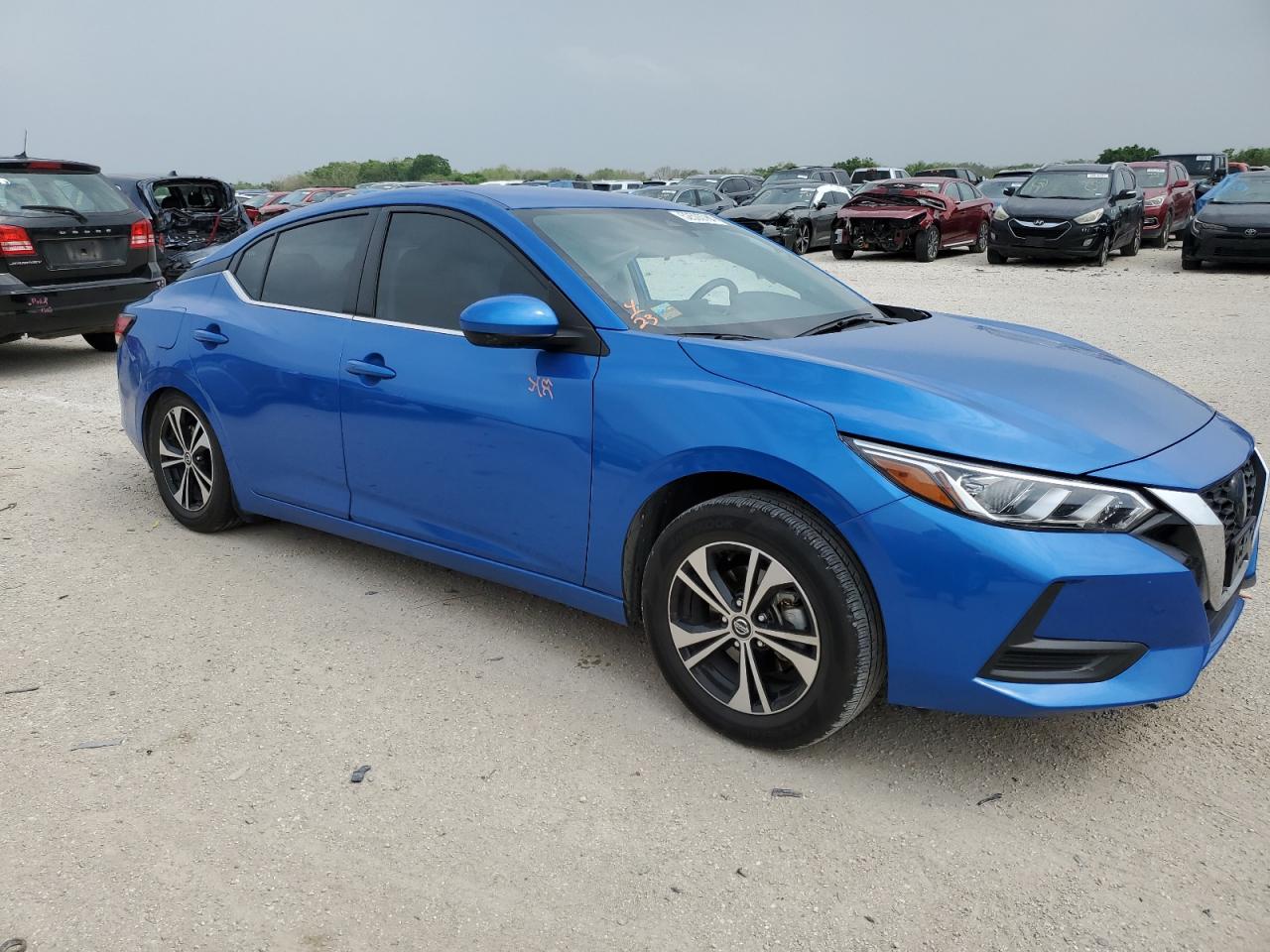 2022 NISSAN SENTRA SV VIN:3N1AB8CV6NY318564