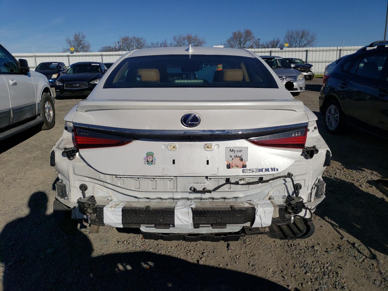 2022 LEXUS ES 300H BASE VIN:58ADA1C13NU014634
