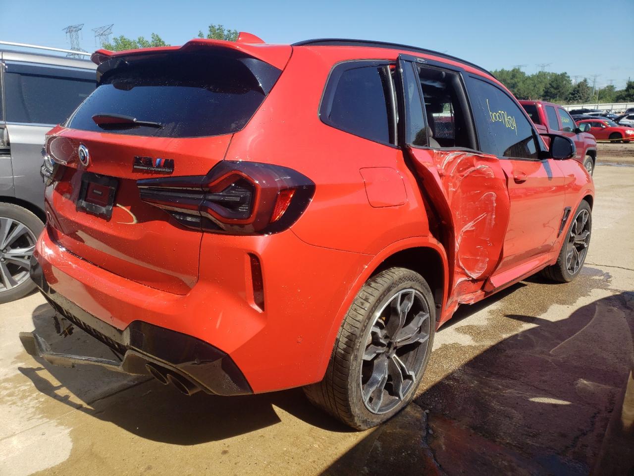 2023 BMW X3 M VIN:5YM13EC0XP9R08389