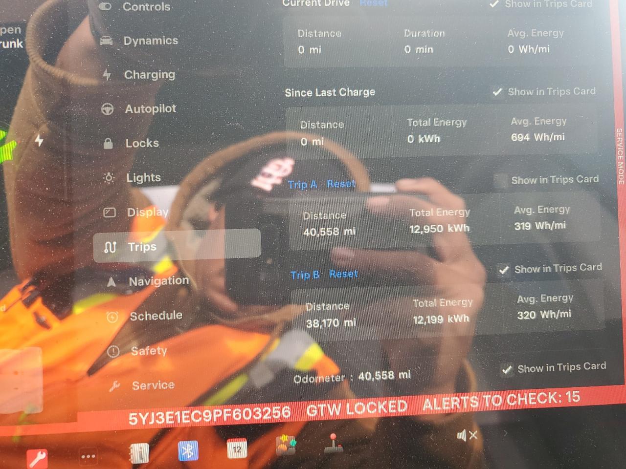 2023 TESLA MODEL 3  VIN:5YJ3E1EC9PF603256