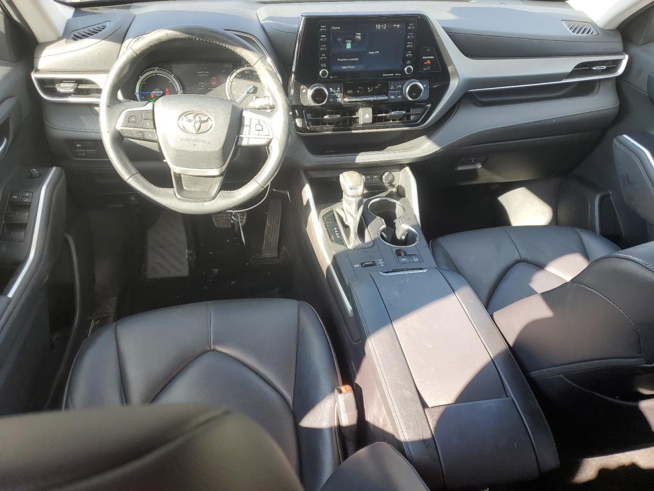 2022 TOYOTA HIGHLANDER HYBRID XLE VIN:5TDGBRCH0NS555520