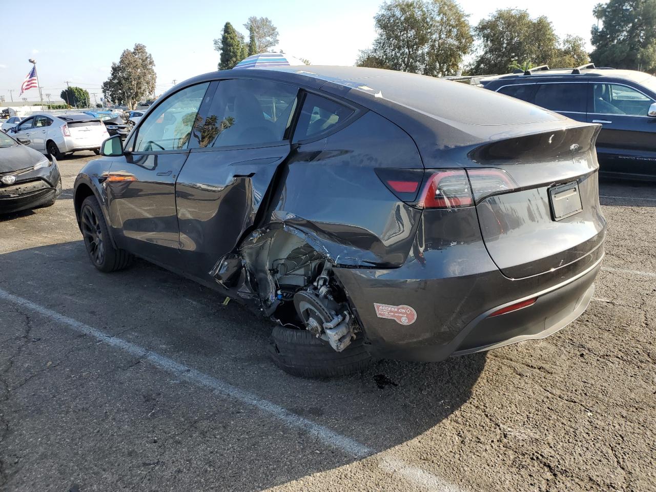 2024 TESLA MODEL Y  VIN:7SAYGDED2RF055374