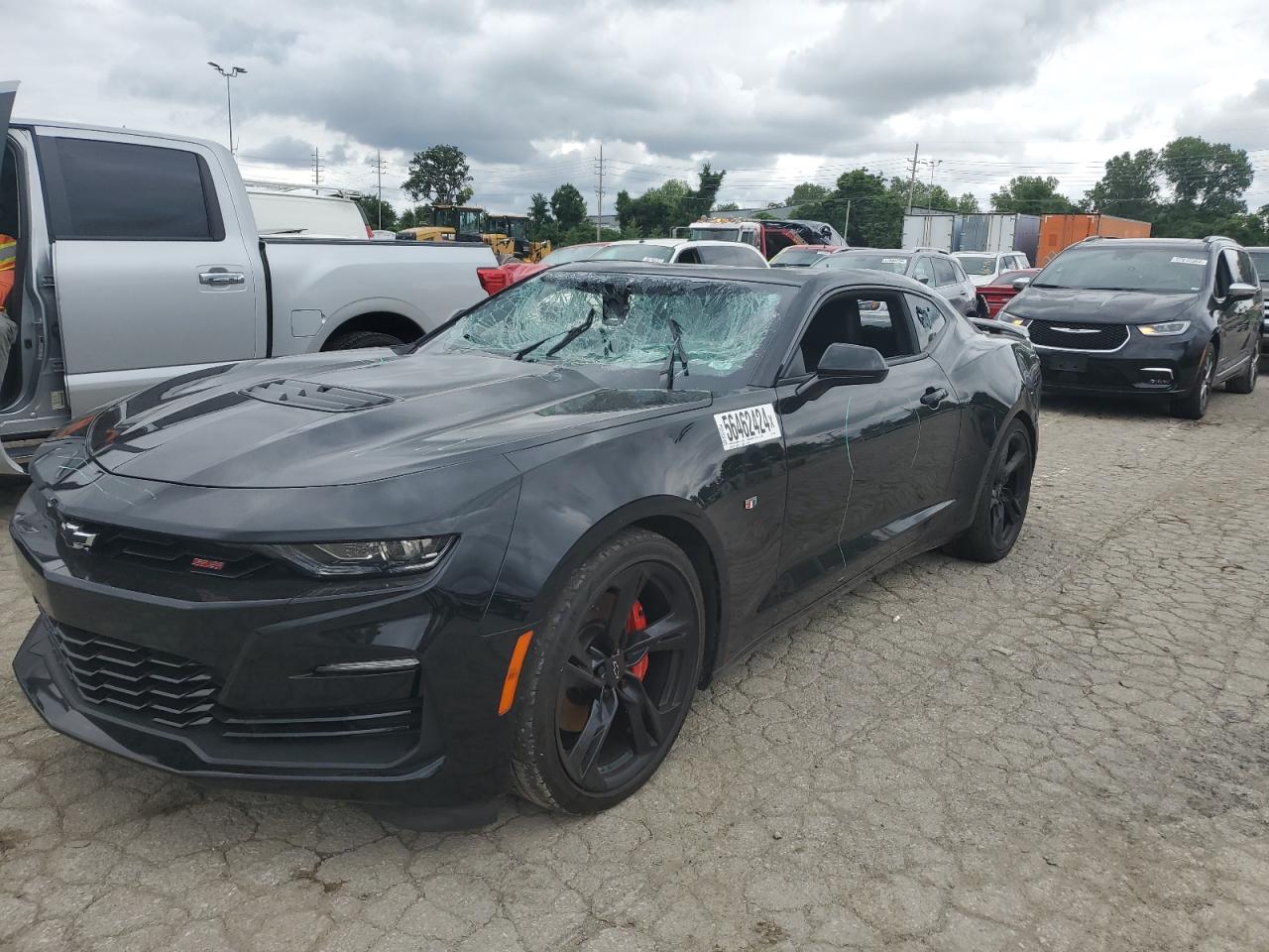 2022 CHEVROLET CAMARO SS VIN:1G1FH1R73N0103406