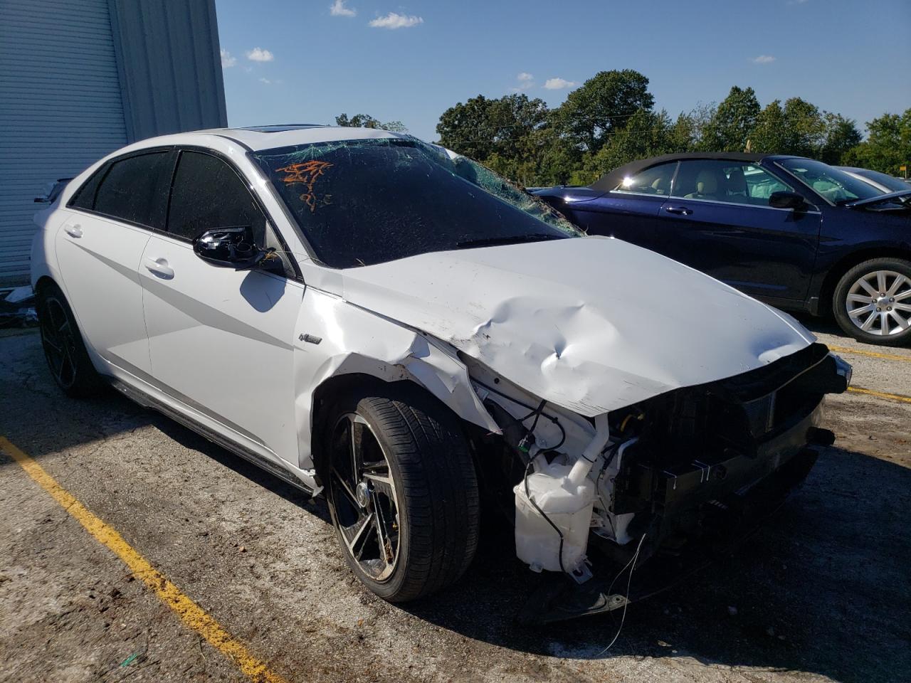 2023 HYUNDAI ELANTRA N LINE VIN:KMHLR4AF1PU483283