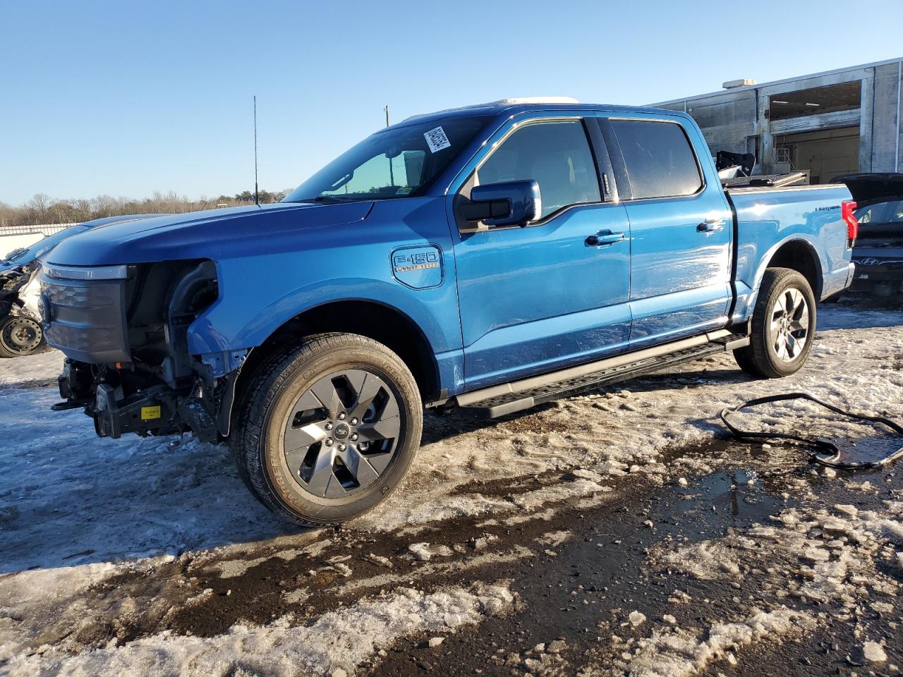 2022 FORD F150 LIGHTNING PRO VIN:1FT6W1EV4NWG13438