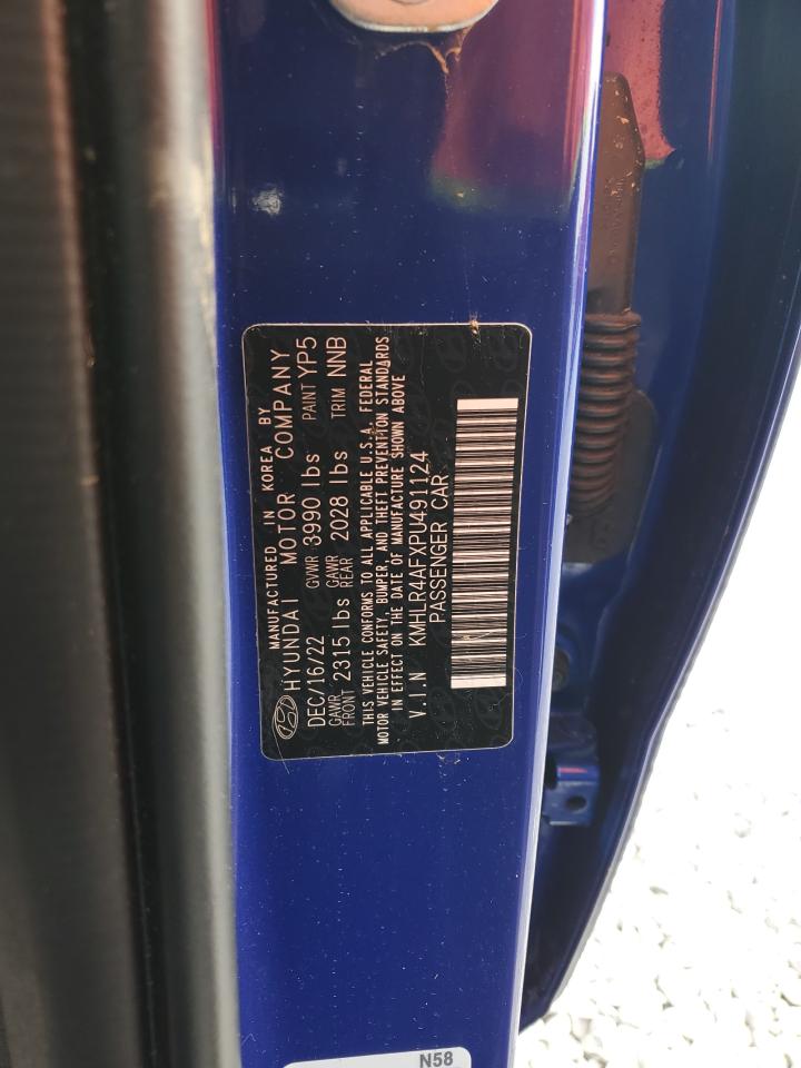 2023 HYUNDAI ELANTRA N LINE VIN:KMHLR4AFXPU491124