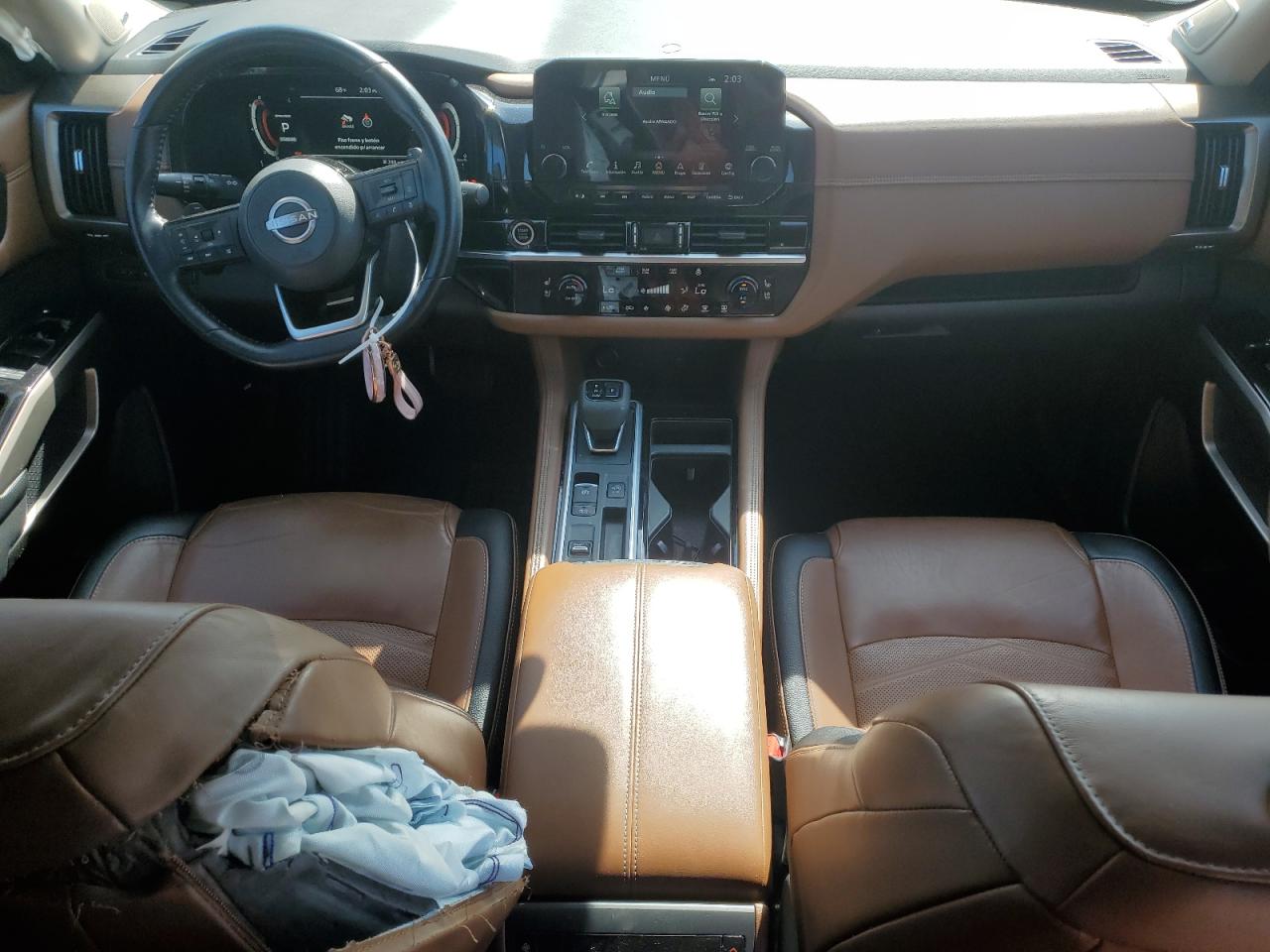 2022 NISSAN PATHFINDER PLATINUM VIN:5N1DR3DH7NC247347