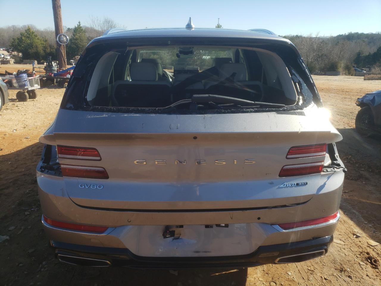 2022 GENESIS GV80 BASE VIN:KMUHCESC8NU084418