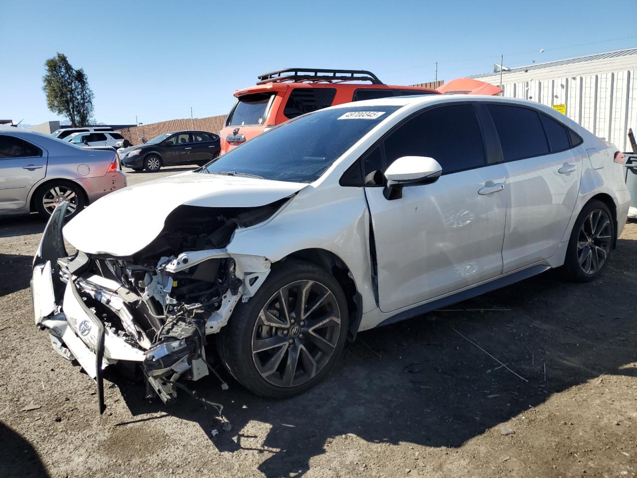 2022 TOYOTA COROLLA SE VIN:5YFM4MCEXNP108594