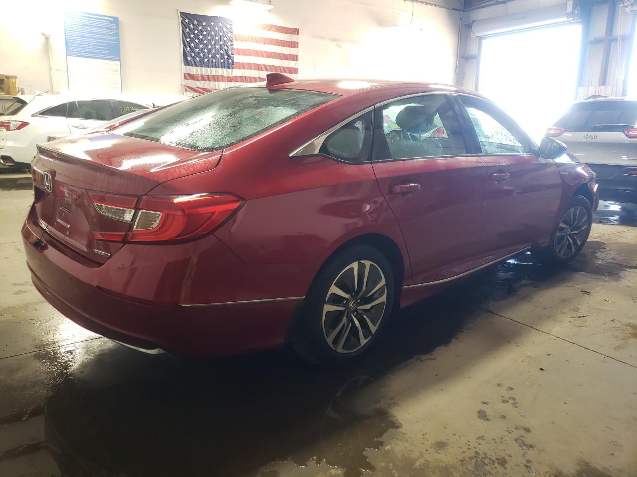 2022 HONDA ACCORD HYBRID EXL VIN:1HGCV3F52NA001673