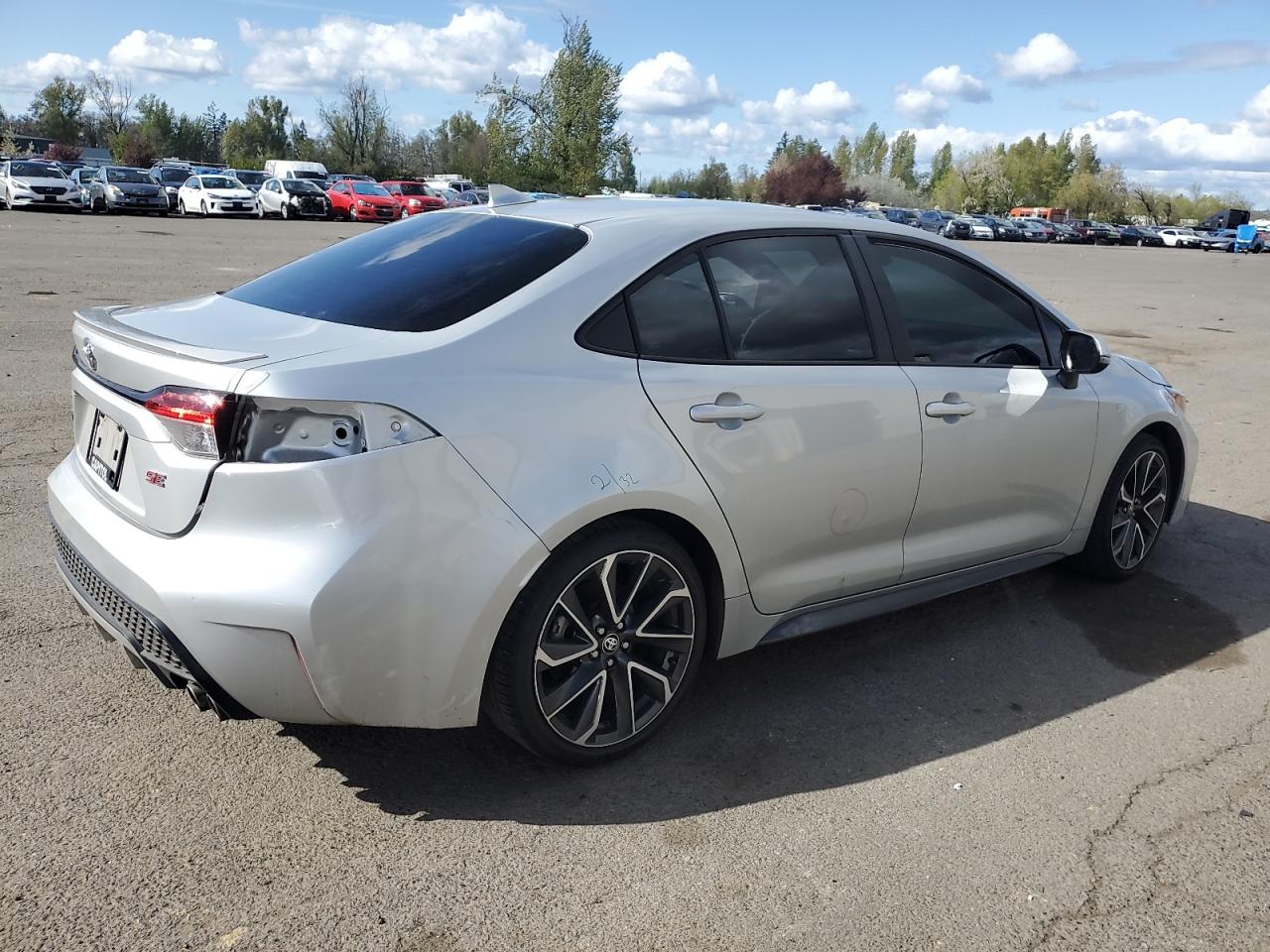 2022 TOYOTA COROLLA SE VIN:5YFP4MCE3NP106957