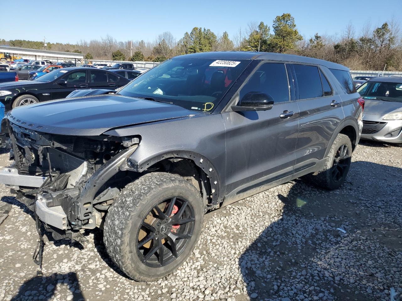 2022 FORD EXPLORER ST VIN:1FM5K8GC5NGB60674