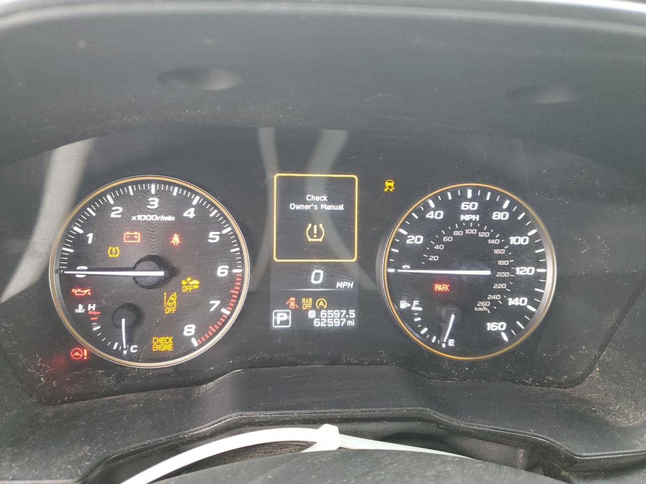 2022 SUBARU OUTBACK WILDERNESS VIN:4S4BTGUD4N3103705