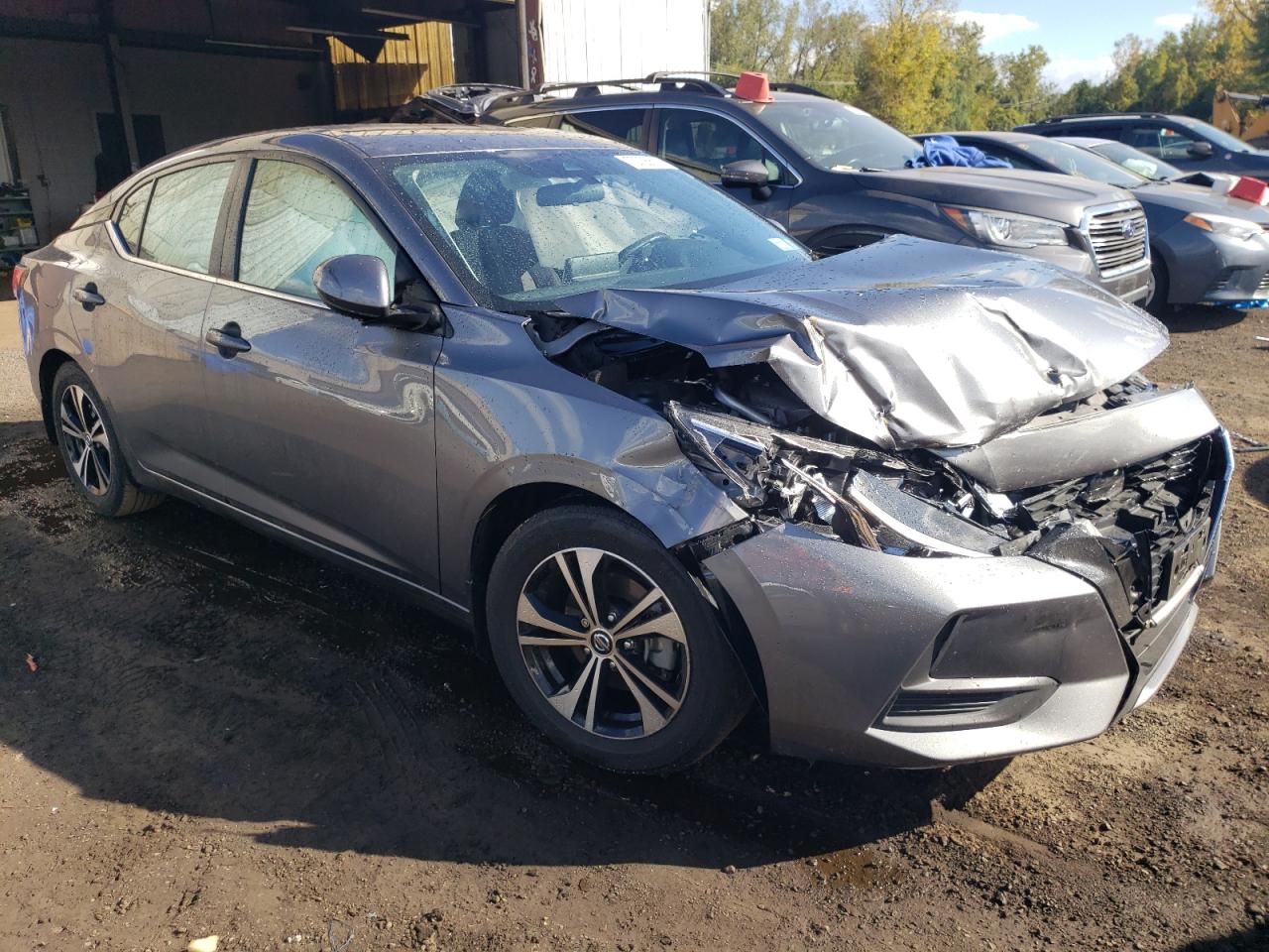 2022 NISSAN SENTRA SV VIN:3N1AB8CV4NY208757
