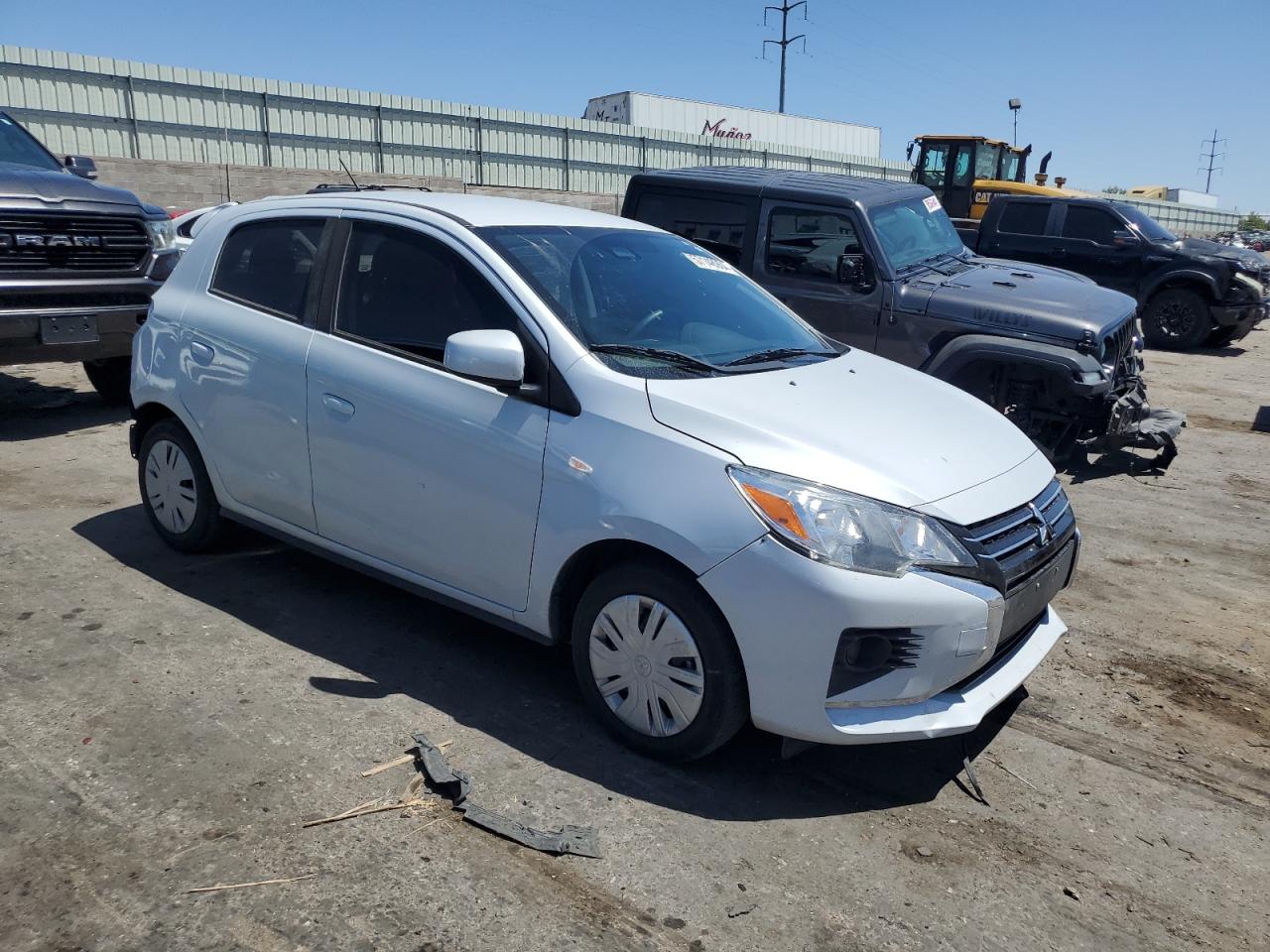 2022 MITSUBISHI MIRAGE ES VIN:ML32AUHJ9NH000990