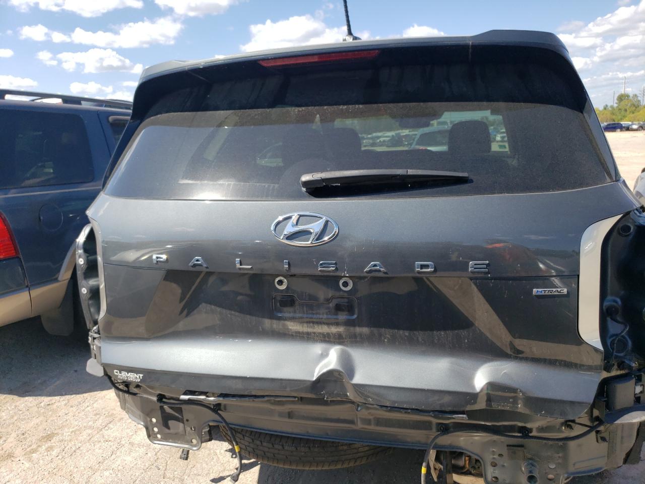 2022 HYUNDAI PALISADE SEL VIN:KM8R3DHE2NU432090