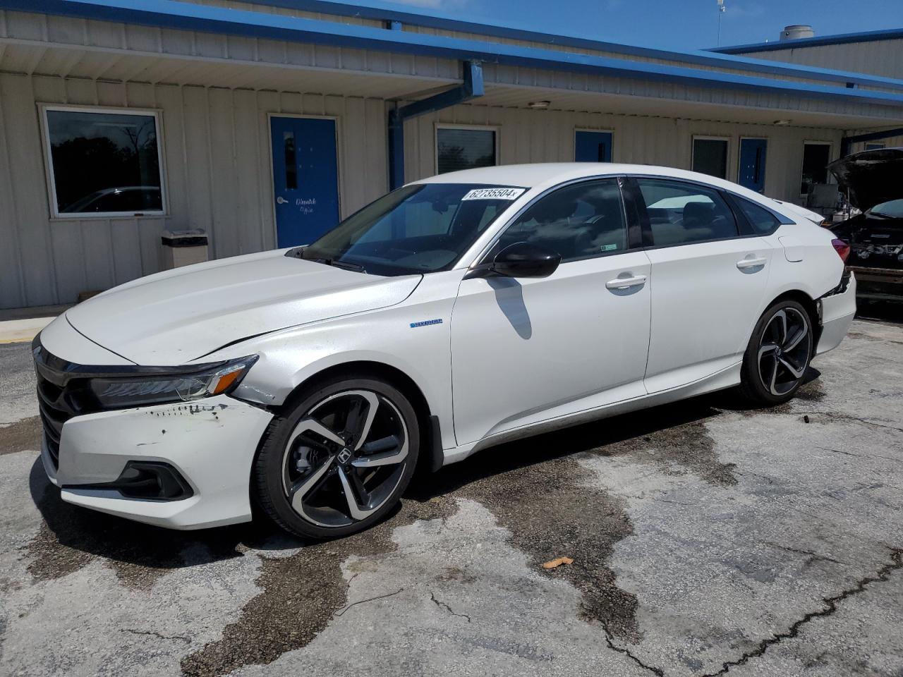 2022 HONDA ACCORD HYBRID SPORT VIN:1HGCV3F24NA005469