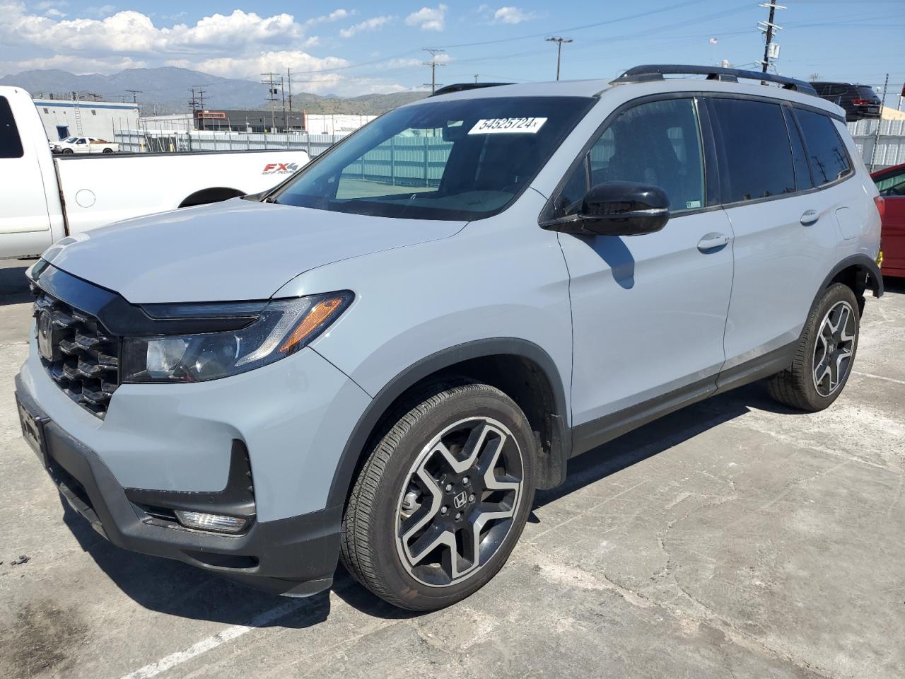 2022 HONDA PASSPORT ELITE VIN:5FNYF8H02NB005682