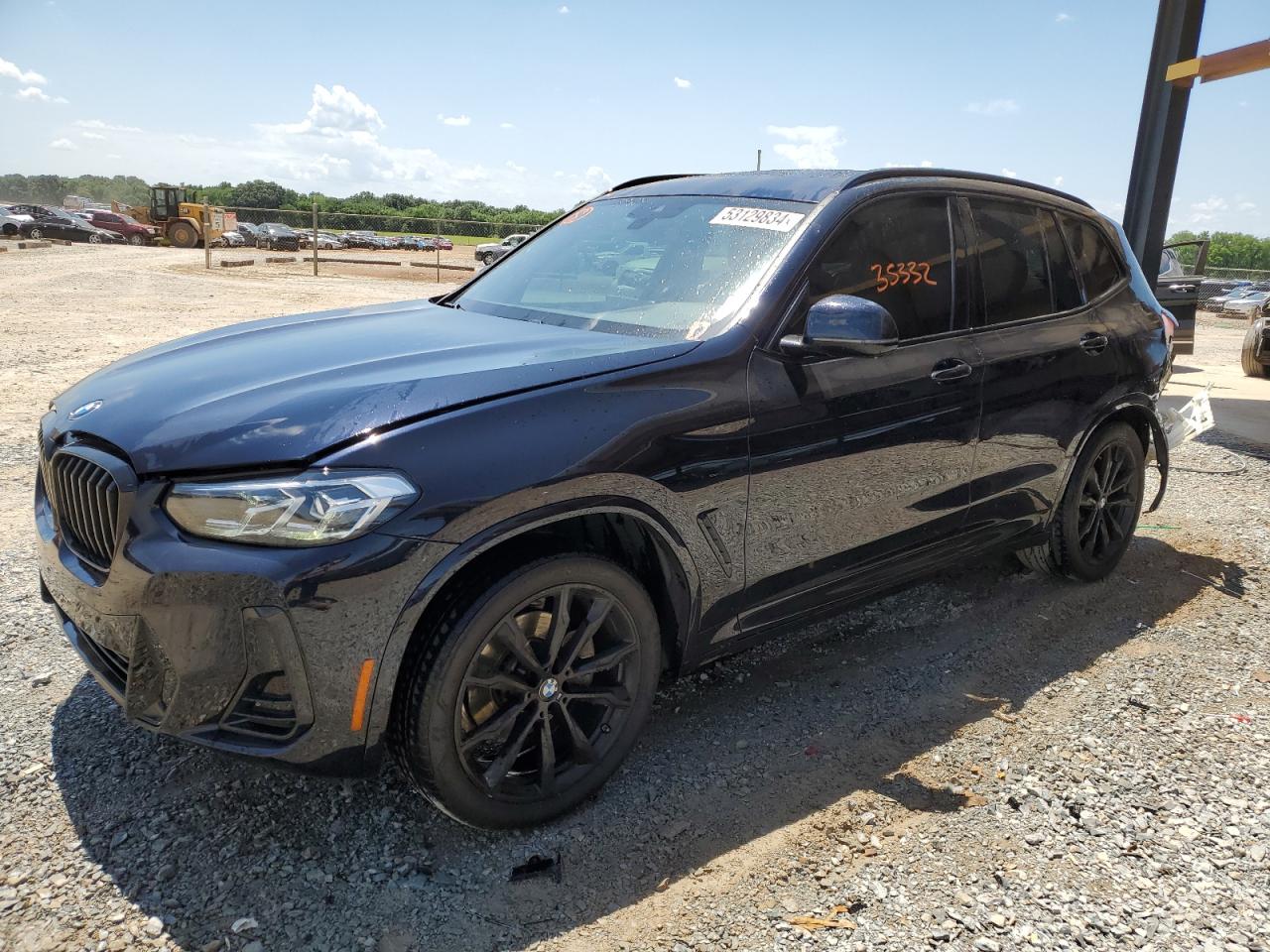 2022 BMW X3 XDRIVE30I VIN:5UX53DP02N9K09784