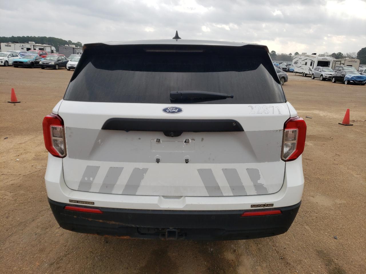 2022 FORD EXPLORER POLICE INTERCEPTOR VIN:1FM5K8AB4NGA28621