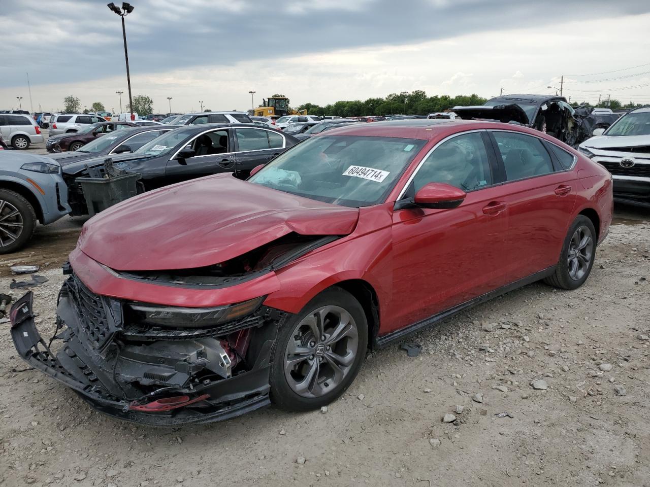 2023 HONDA ACCORD HYBRID EXL VIN:1HGCY2F66PA052347