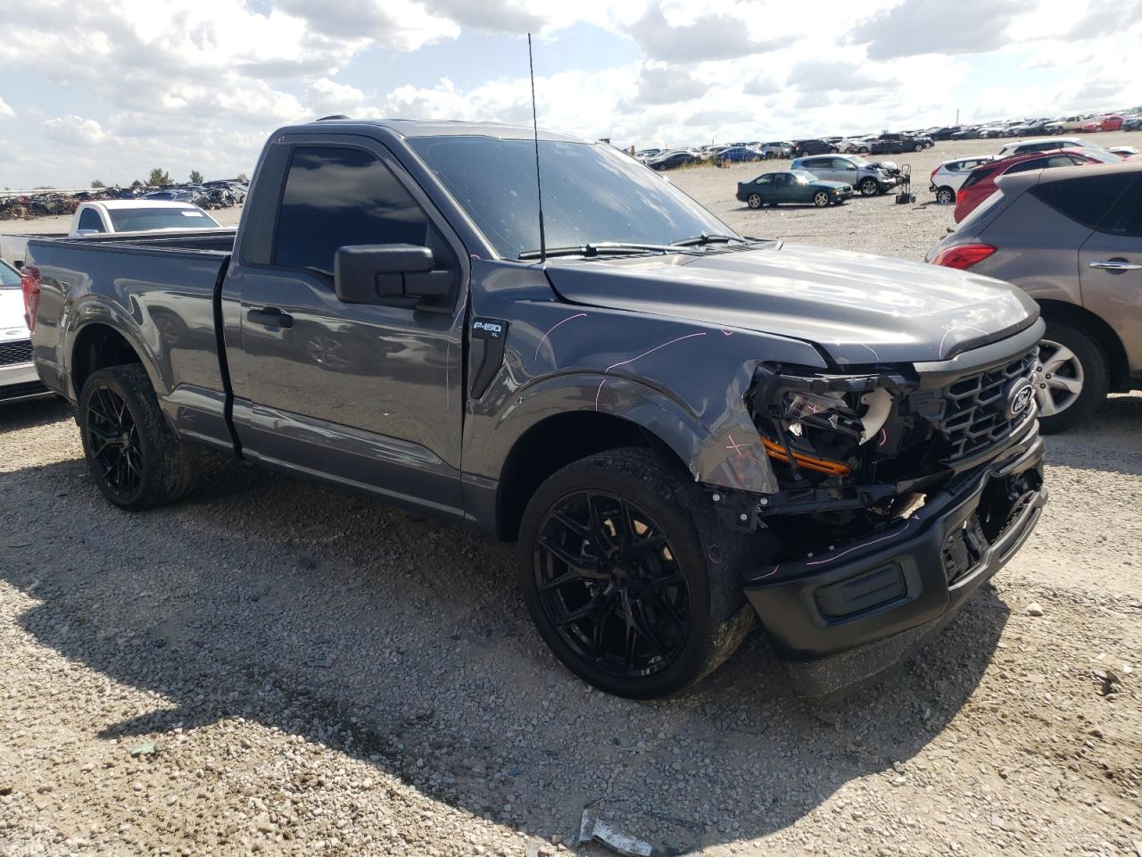 2024 FORD F150 XL VIN:1FTMF1K54RKD74630