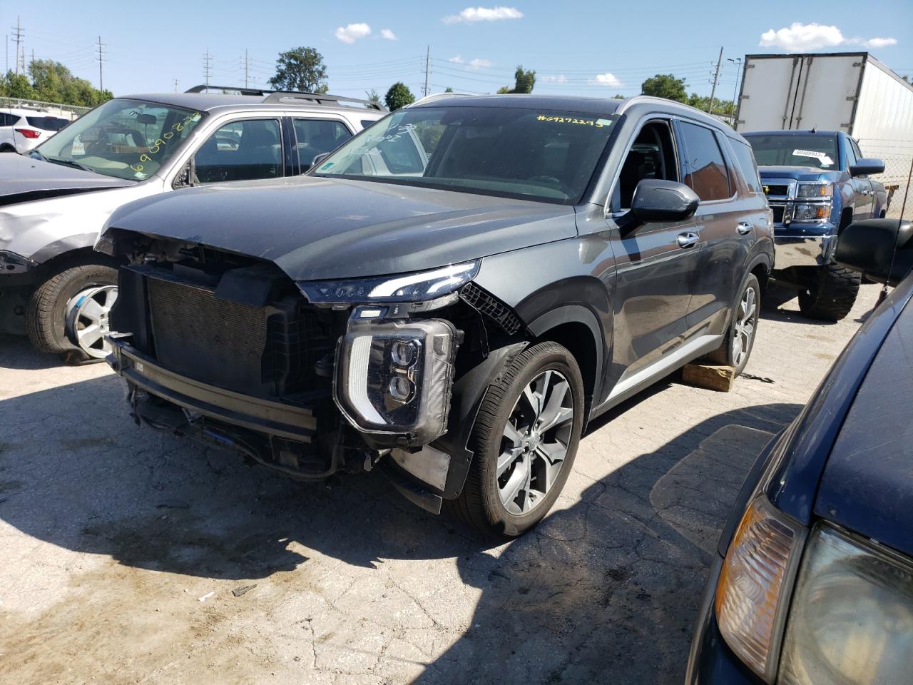 2022 HYUNDAI PALISADE SEL VIN:KM8R3DHE2NU432090