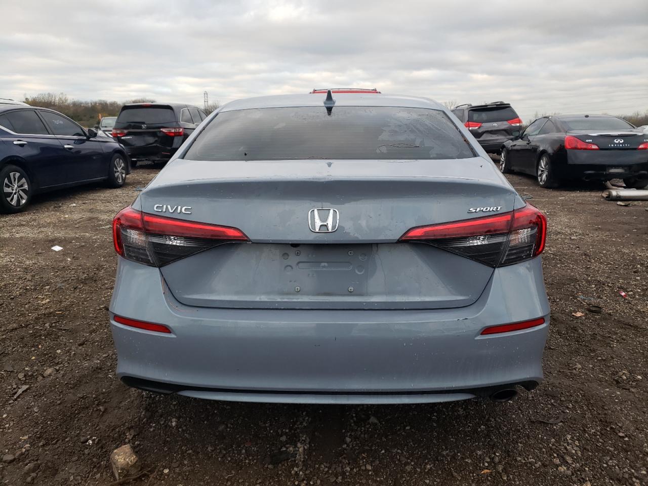 2022 HONDA CIVIC SPORT VIN:2HGFE2F50NH577531
