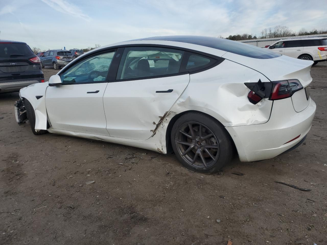 2022 TESLA MODEL 3  VIN:5YJ3E1EAXNF119012