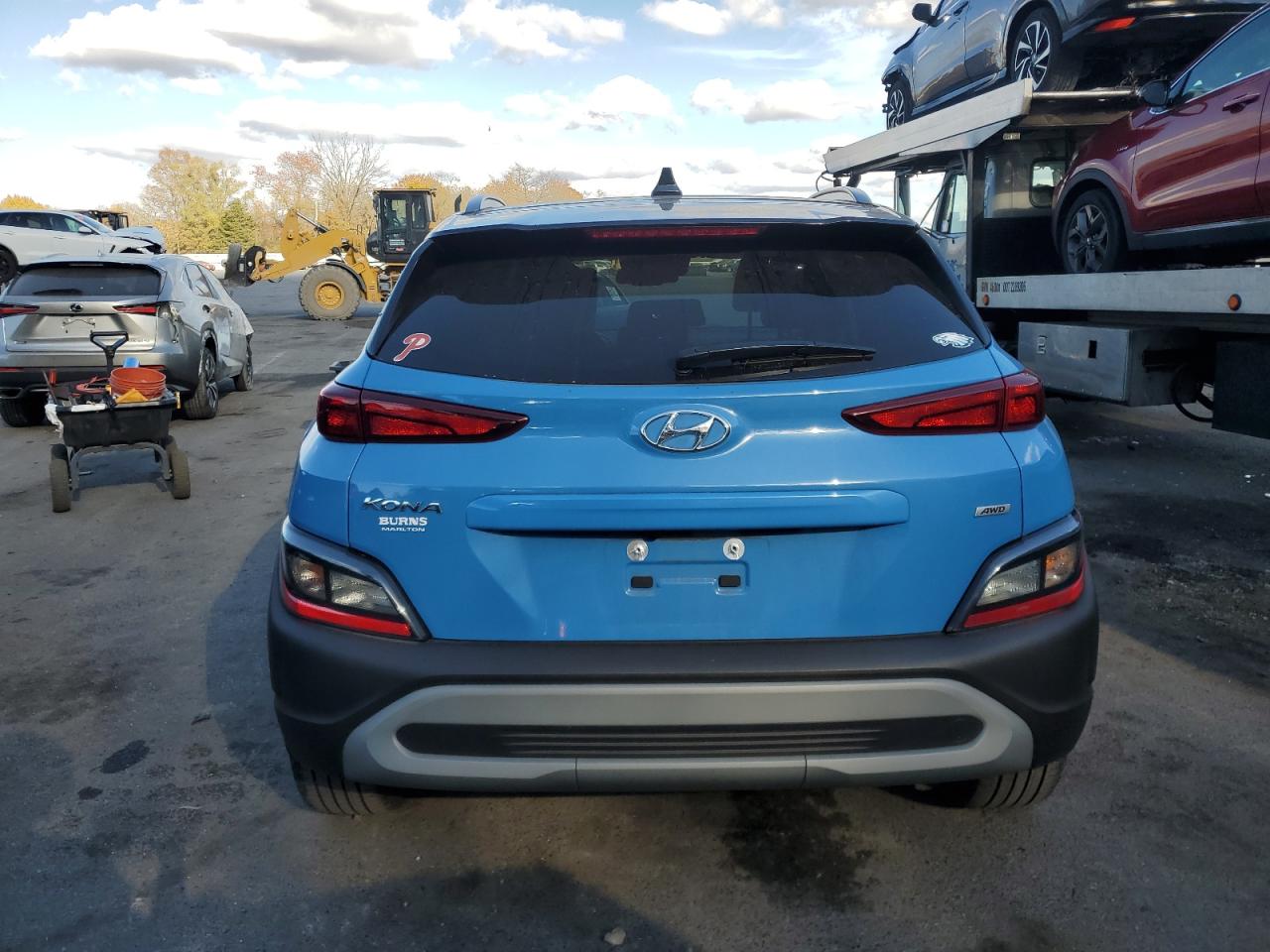2023 HYUNDAI KONA SEL VIN:KM8K6CAB9PU952938