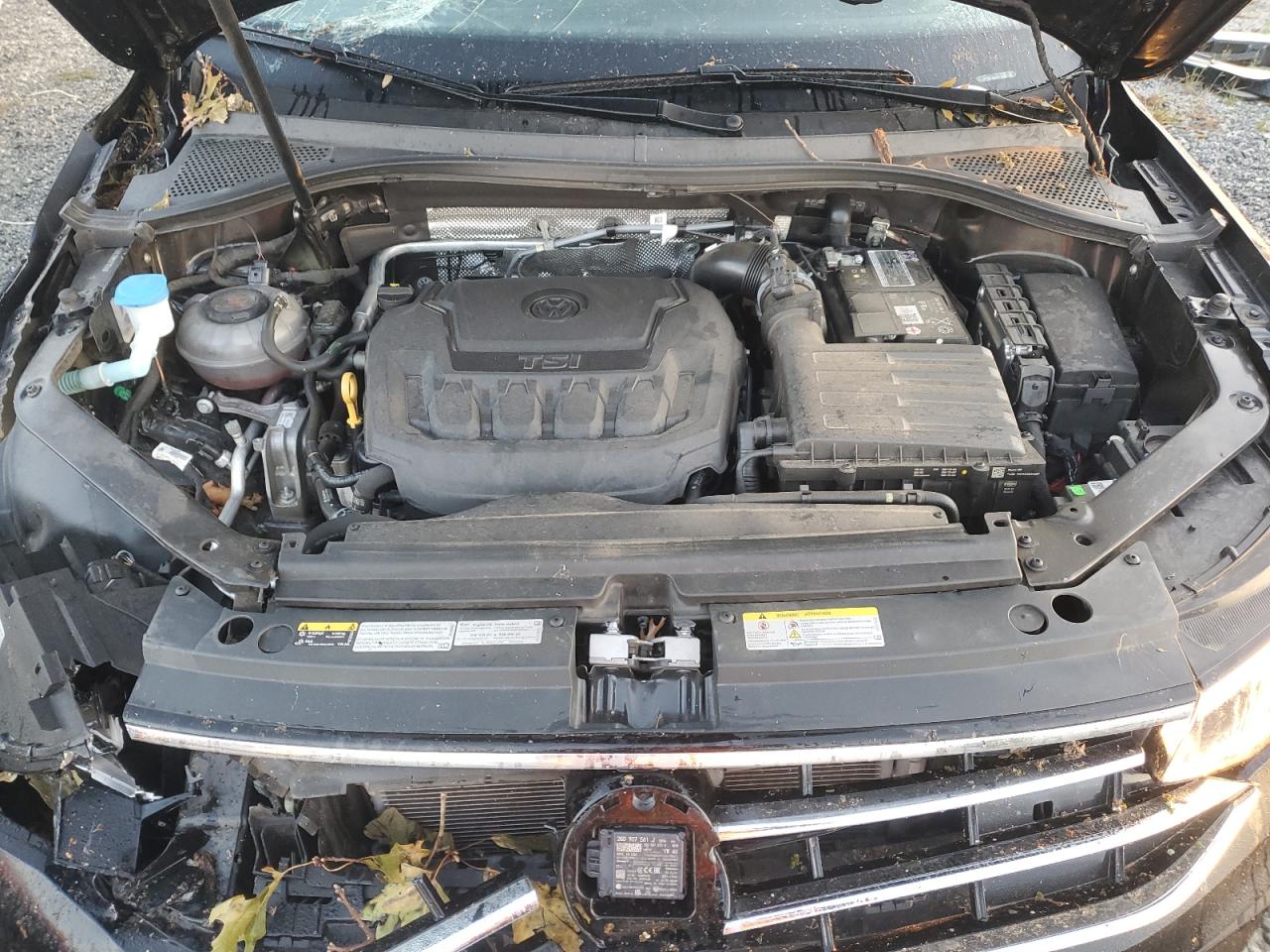 2022 VOLKSWAGEN TIGUAN SE VIN:3VV2B7AX1NM078543