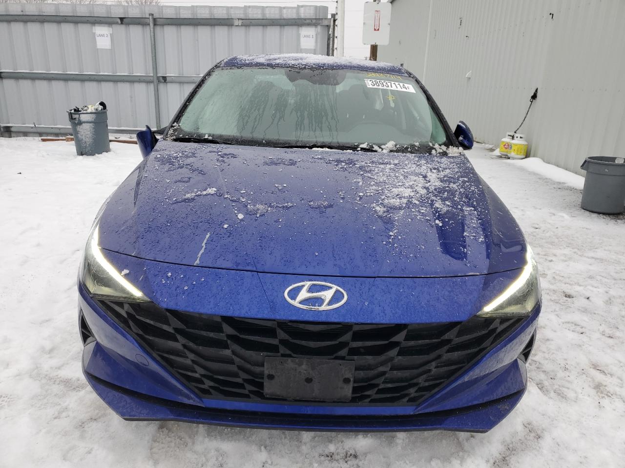 2022 HYUNDAI ELANTRA SEL VIN:3FAHP0HA0CR274126