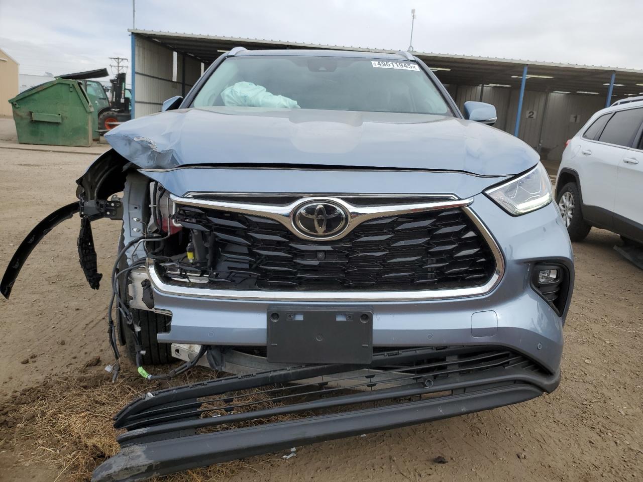 2022 TOYOTA HIGHLANDER LIMITED VIN:5TDDZRBH9NS223687