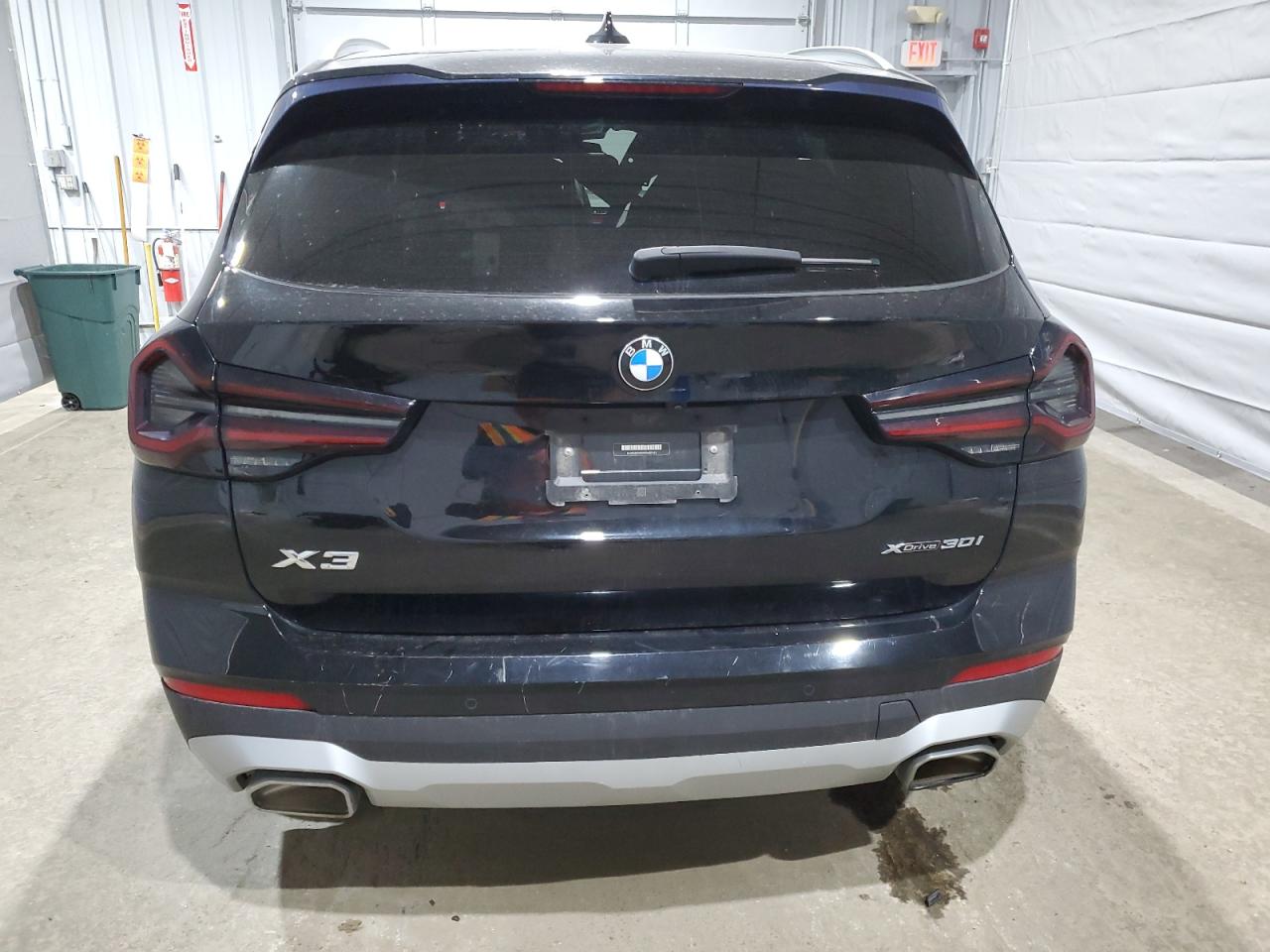 2022 BMW X3 XDRIVE30I VIN:5UX53DP01N9M07451