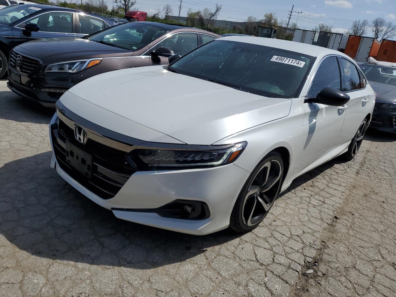 2022 HONDA ACCORD SPORT VIN:1HGCV1F31NA124013