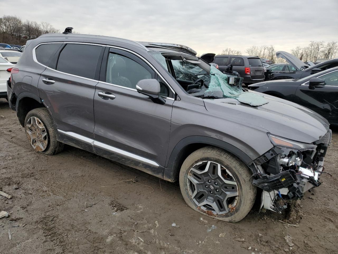 2022 HYUNDAI SANTA FE LIMITED VIN:KM8S7DA27NU047517