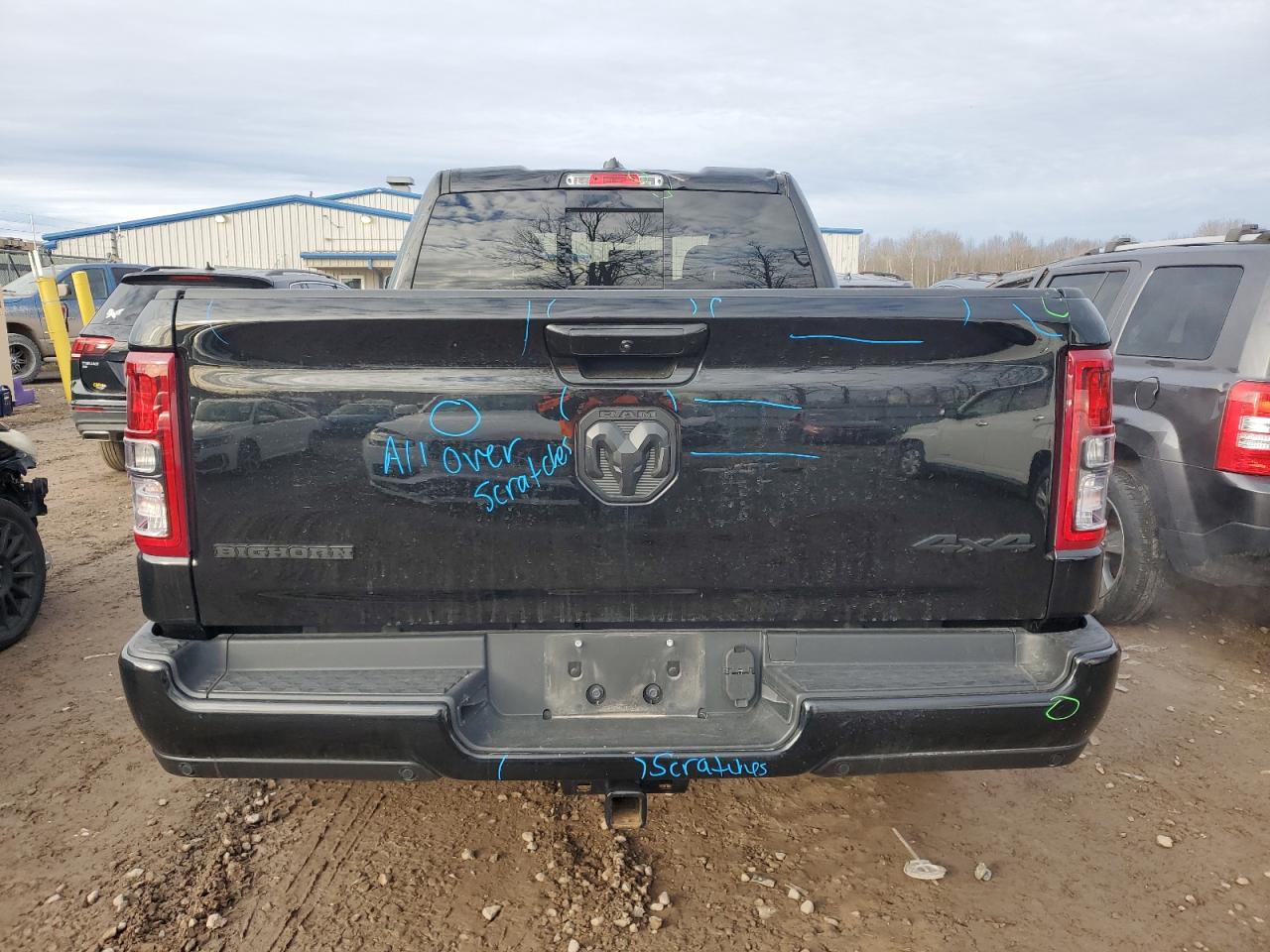 2022 RAM 1500 BIG HORN/LONE STAR VIN:1C6RRFBG4NN351585