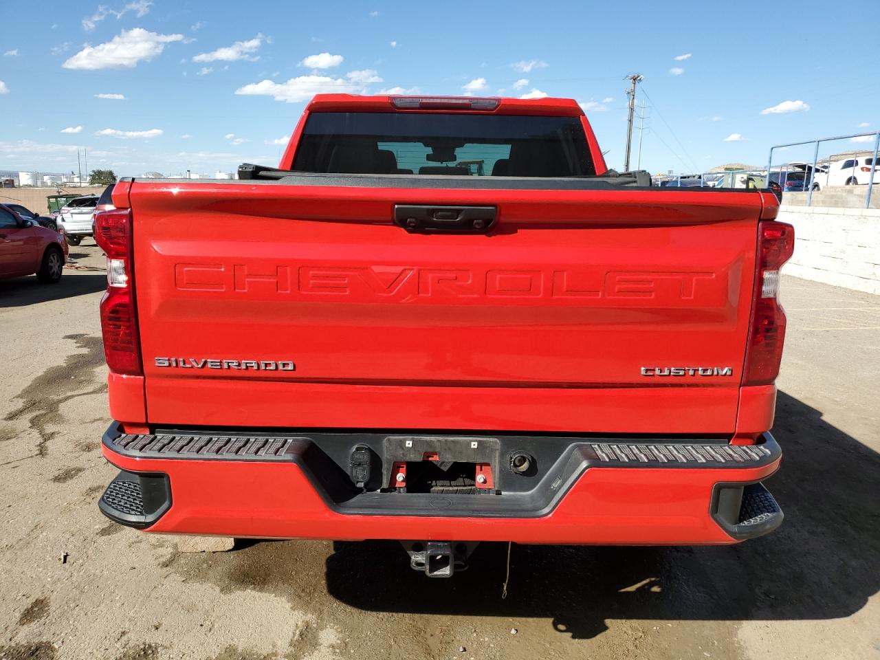 2022 CHEVROLET SILVERADO K1500 CUSTOM VIN:1GCPDBEK3NZ583093