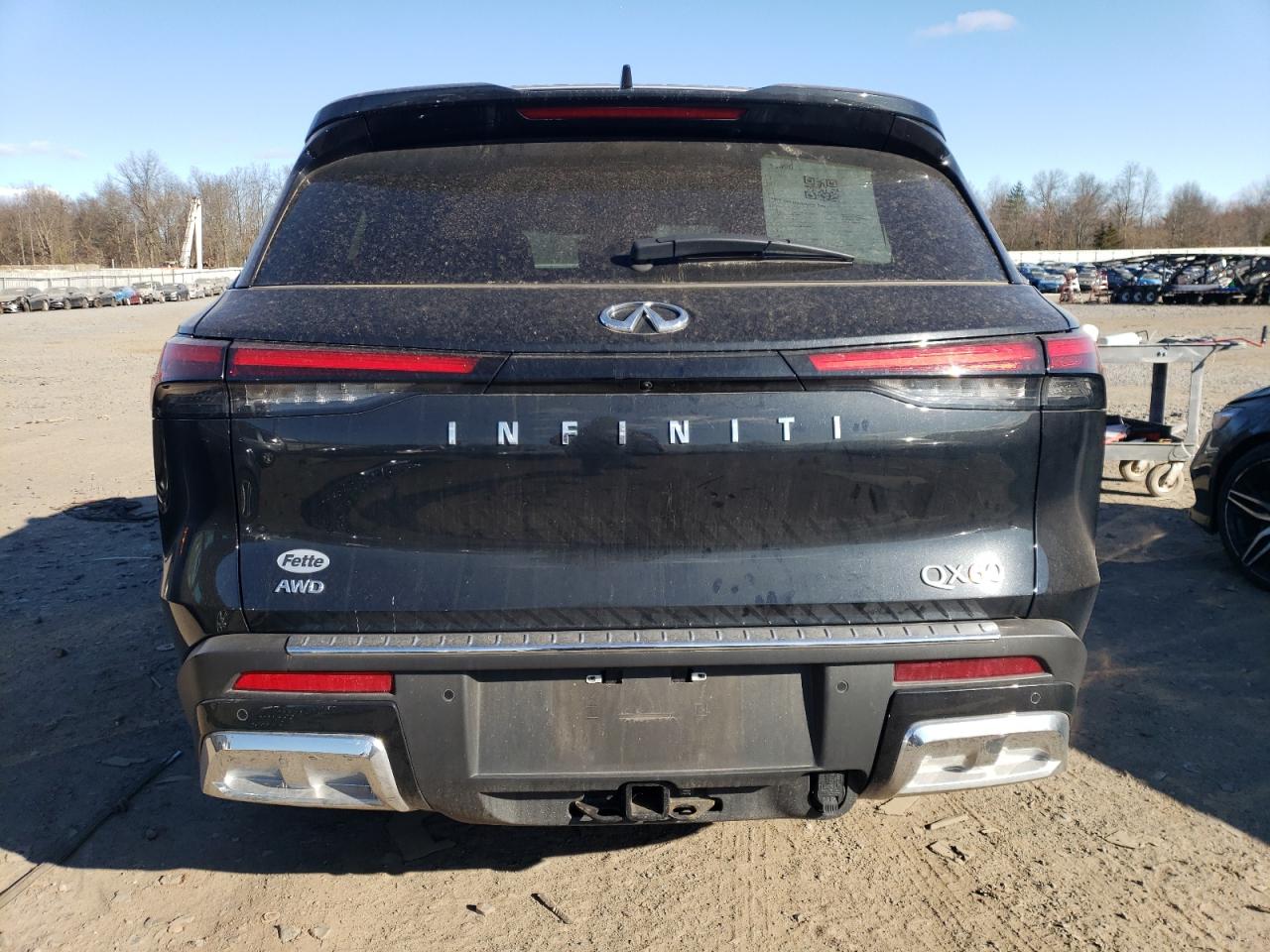 2022 INFINITI QX60 SENSORY VIN:5N1DL1GS3NC339181