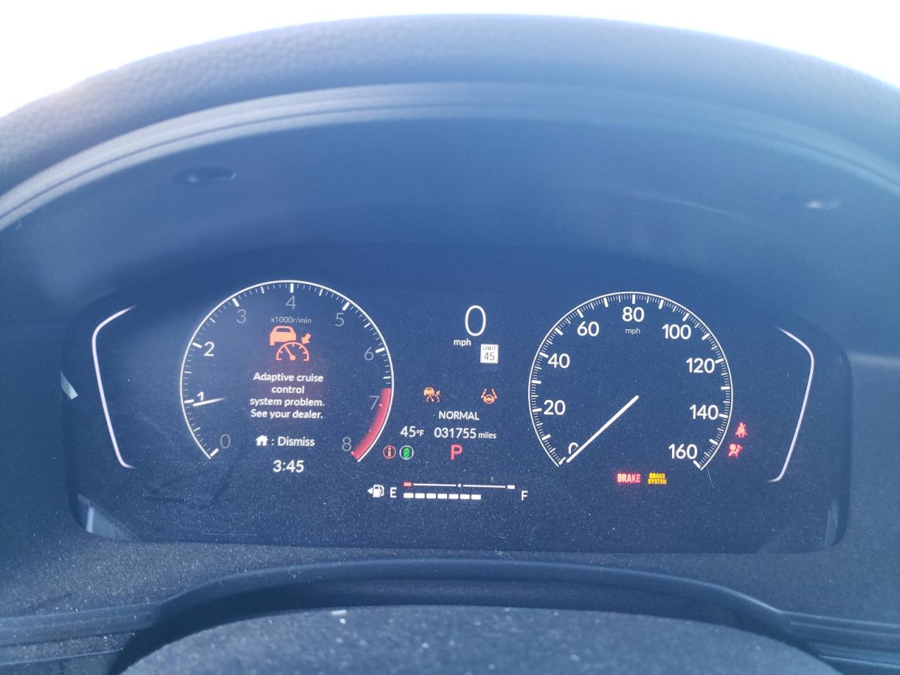 2023 HONDA CIVIC SPORT VIN:2HGFE2F53PH537172