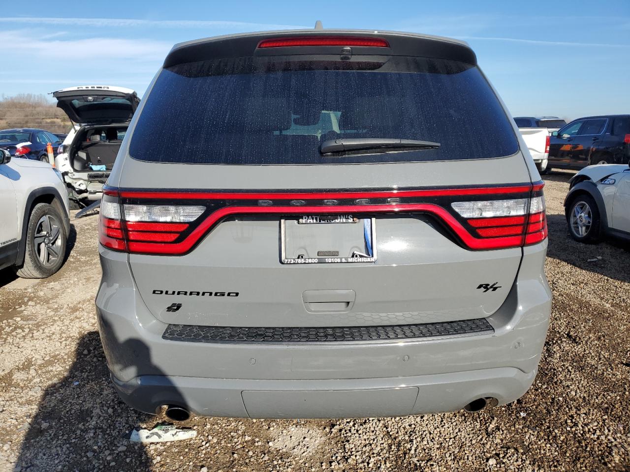 2022 DODGE DURANGO R/T VIN:1C4SDJCT8NC100491
