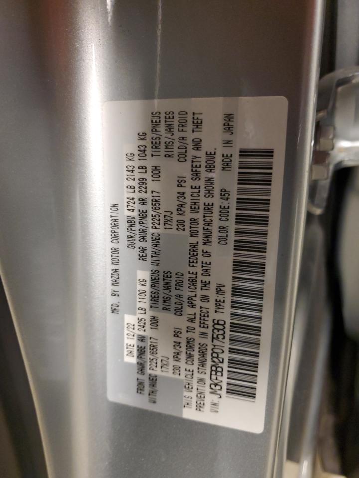 2023 MAZDA CX-5 SELECT VIN:JM3KFBBM2P0175306