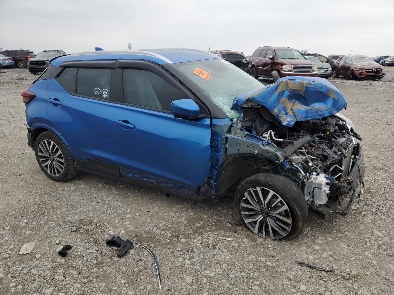 2022 NISSAN KICKS SV VIN:3N1CP5CV2NL497899