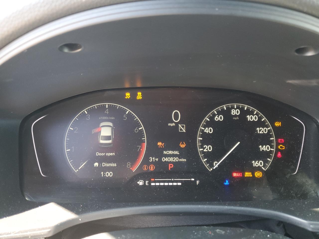 2023 HONDA CIVIC SPORT VIN:2HGFE2F59PH527312